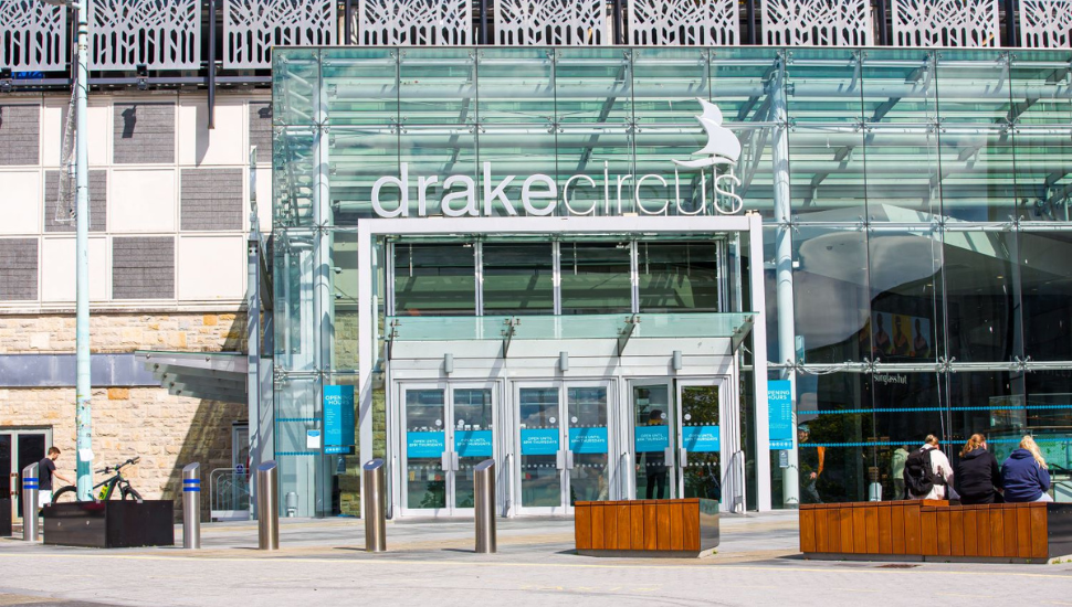 Outside of Drake Circus 